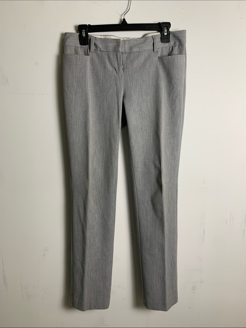 Express Gray Columnist Trousers